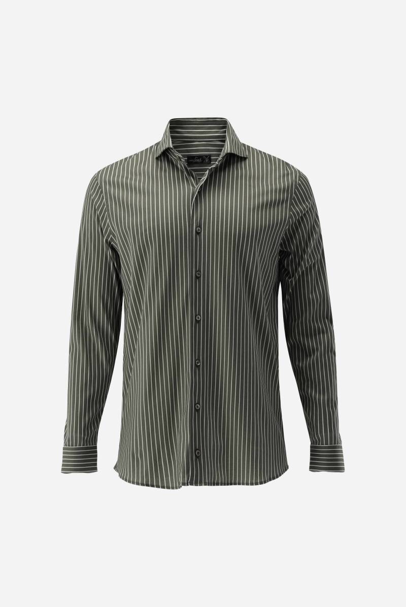 Jerseyhemd mit Nadelstreifen Tailor Fit Jerseyhemd mit Nadelstreifen Tailor Fit von van Laack
