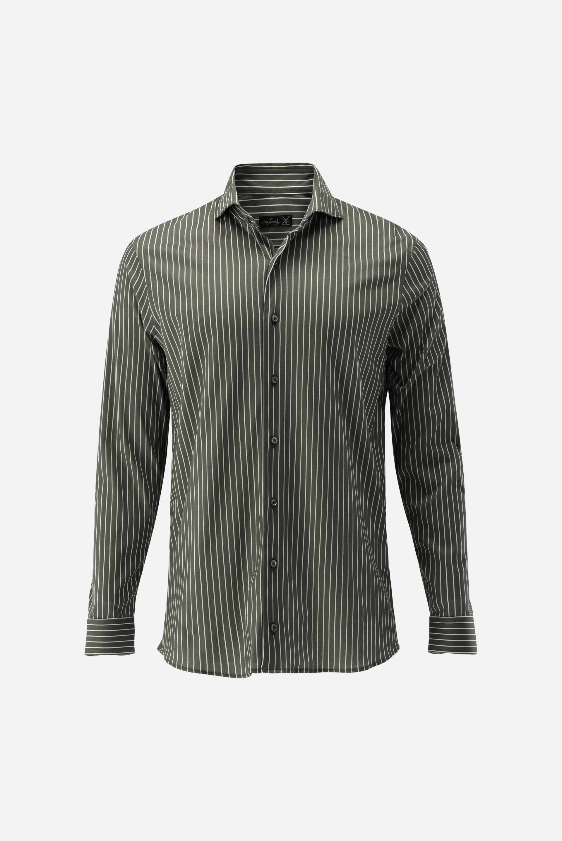 Jersey Hemd mit Nadelstreifen Tailor Fit von van Laack
