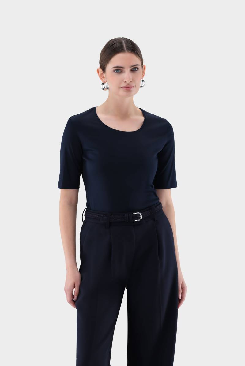 T-Shirt aus Schweizer Baumwolljersey von van Laack