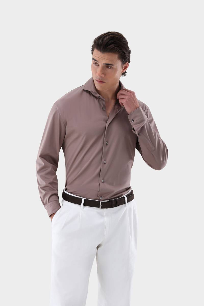 Jerseyhemd aus Schweizer Baumwolle Tailor Fit von van Laack