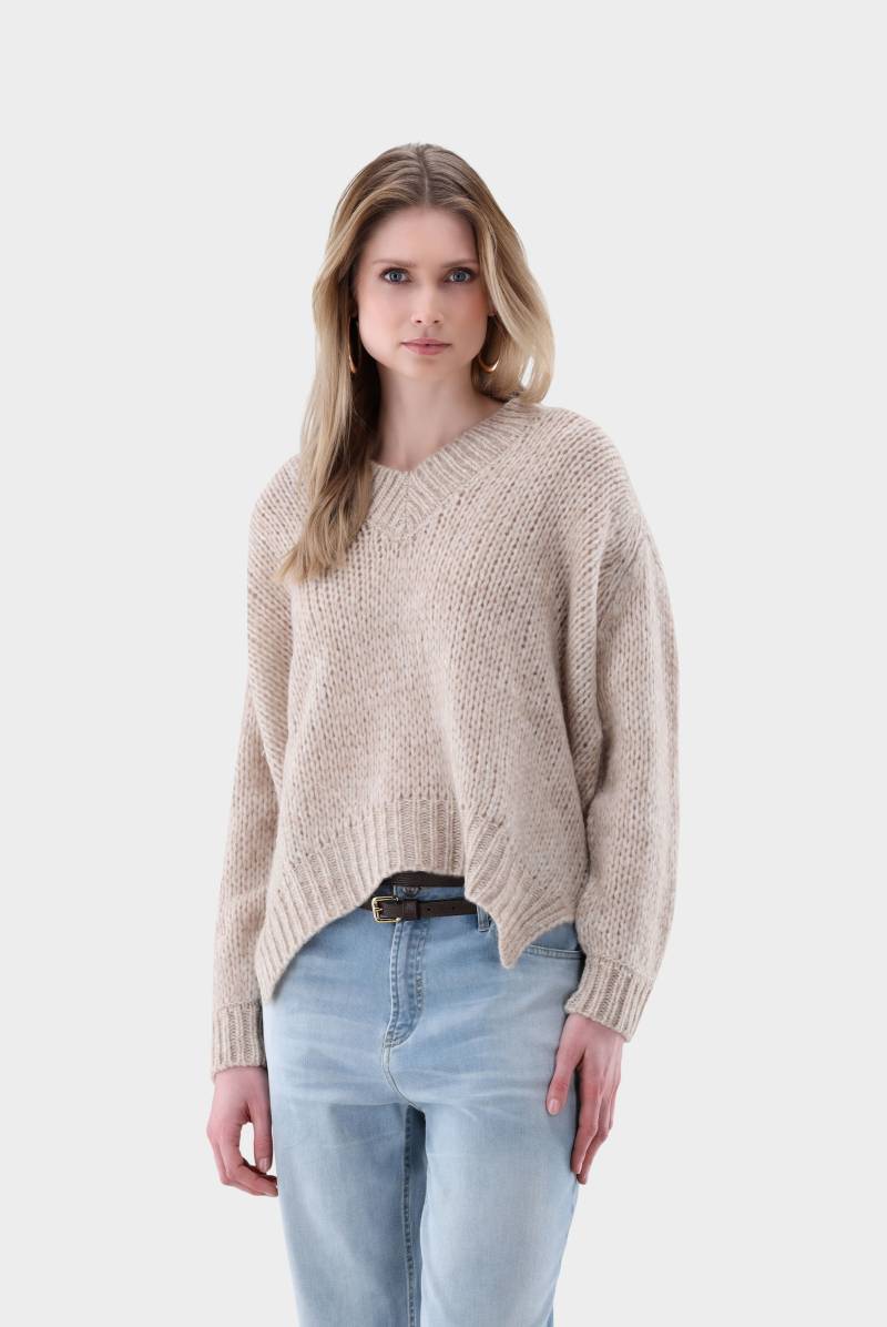 Leichter Oversize Pullover mit V-Aussschnitt von van Laack