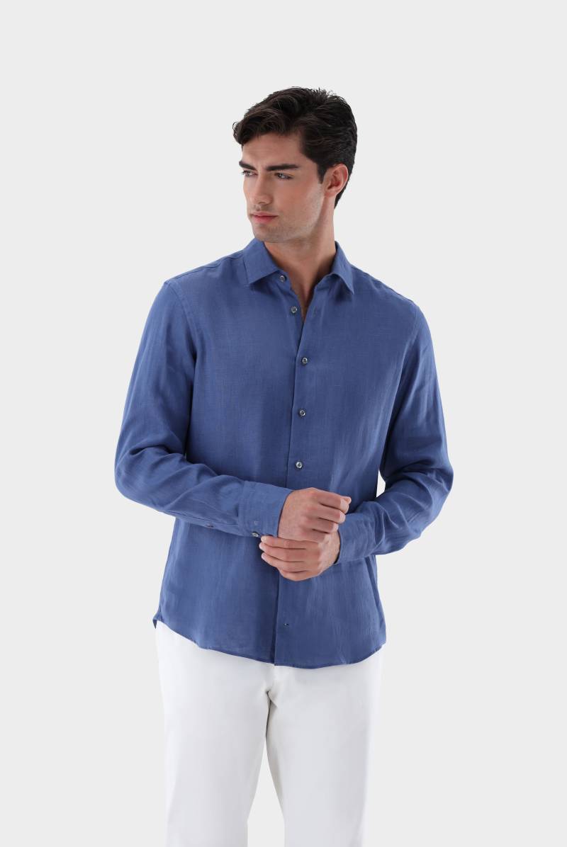 Leinenhemd mit Kent-Kragen Tailor Fit von van Laack