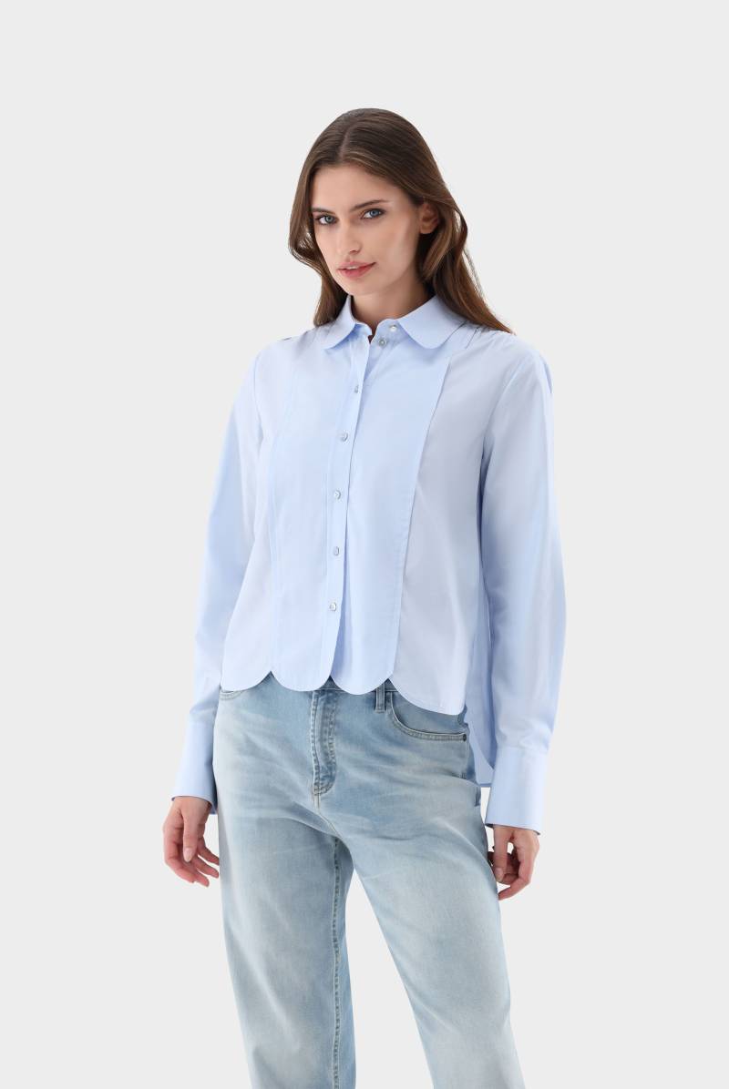 Lockere Cropped Bluse von van Laack