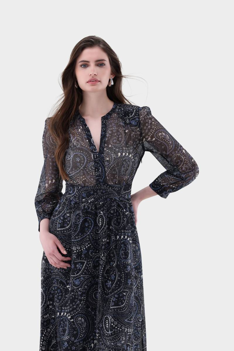Maxikleid mit Paisley-Print von van Laack