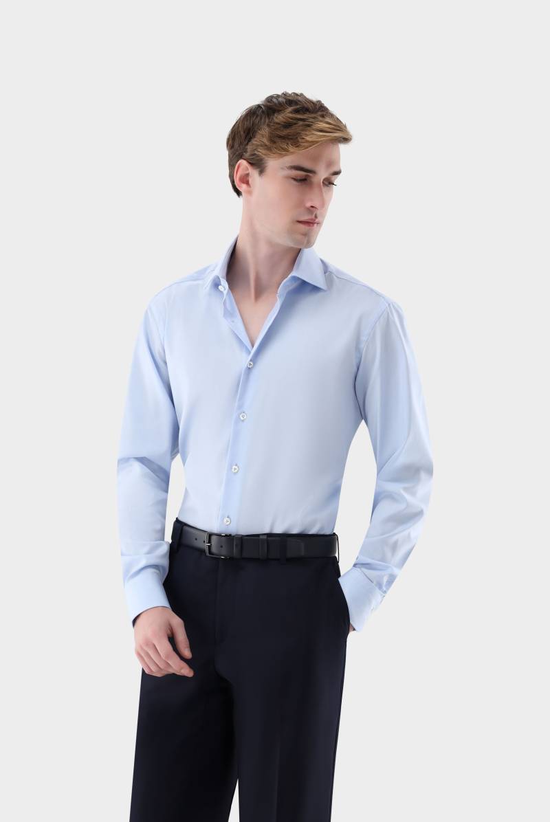 Natté-Hemd mit Strukturmuster Tailor Fit von van Laack