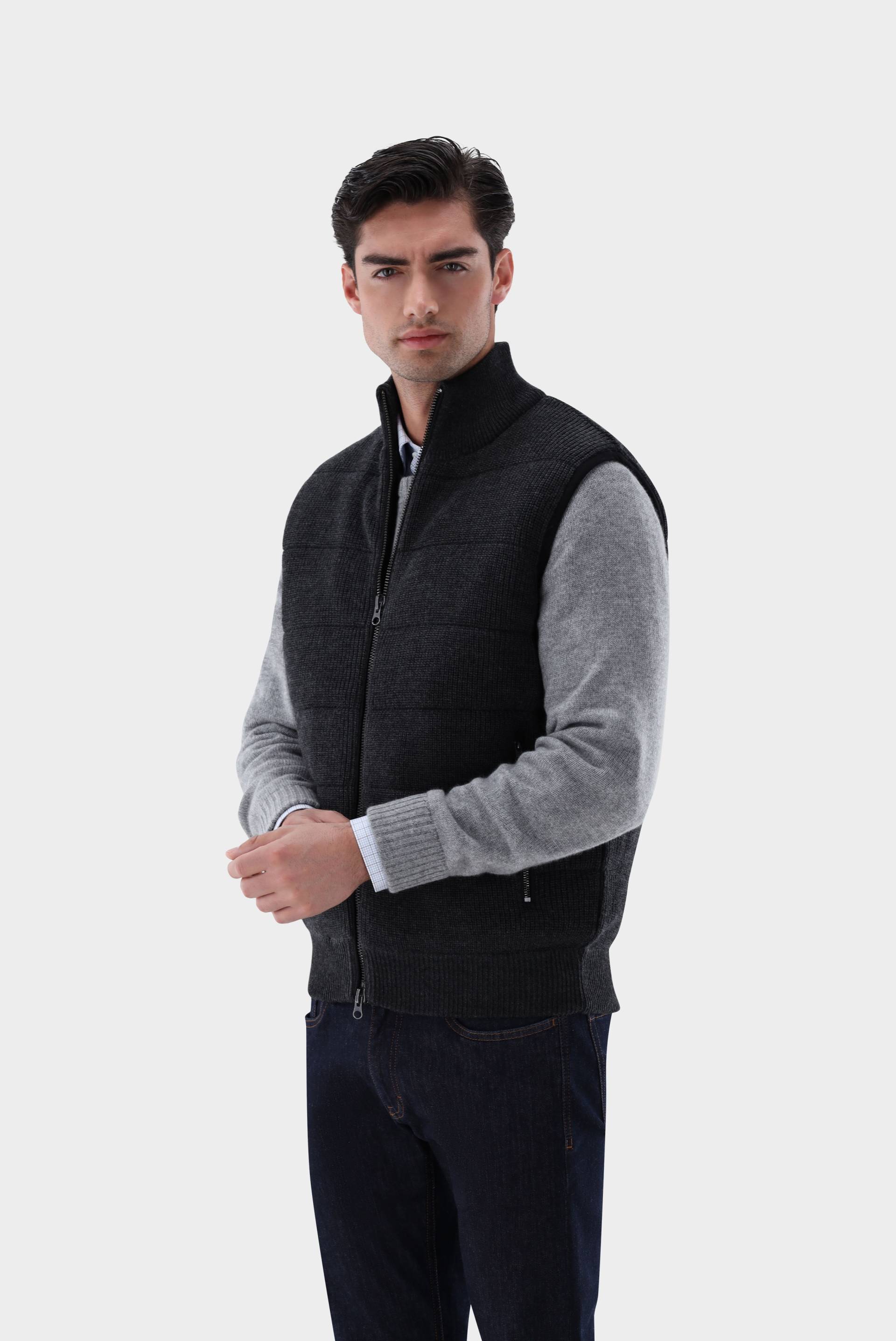 Outdoor-Weste gestrickt von van Laack