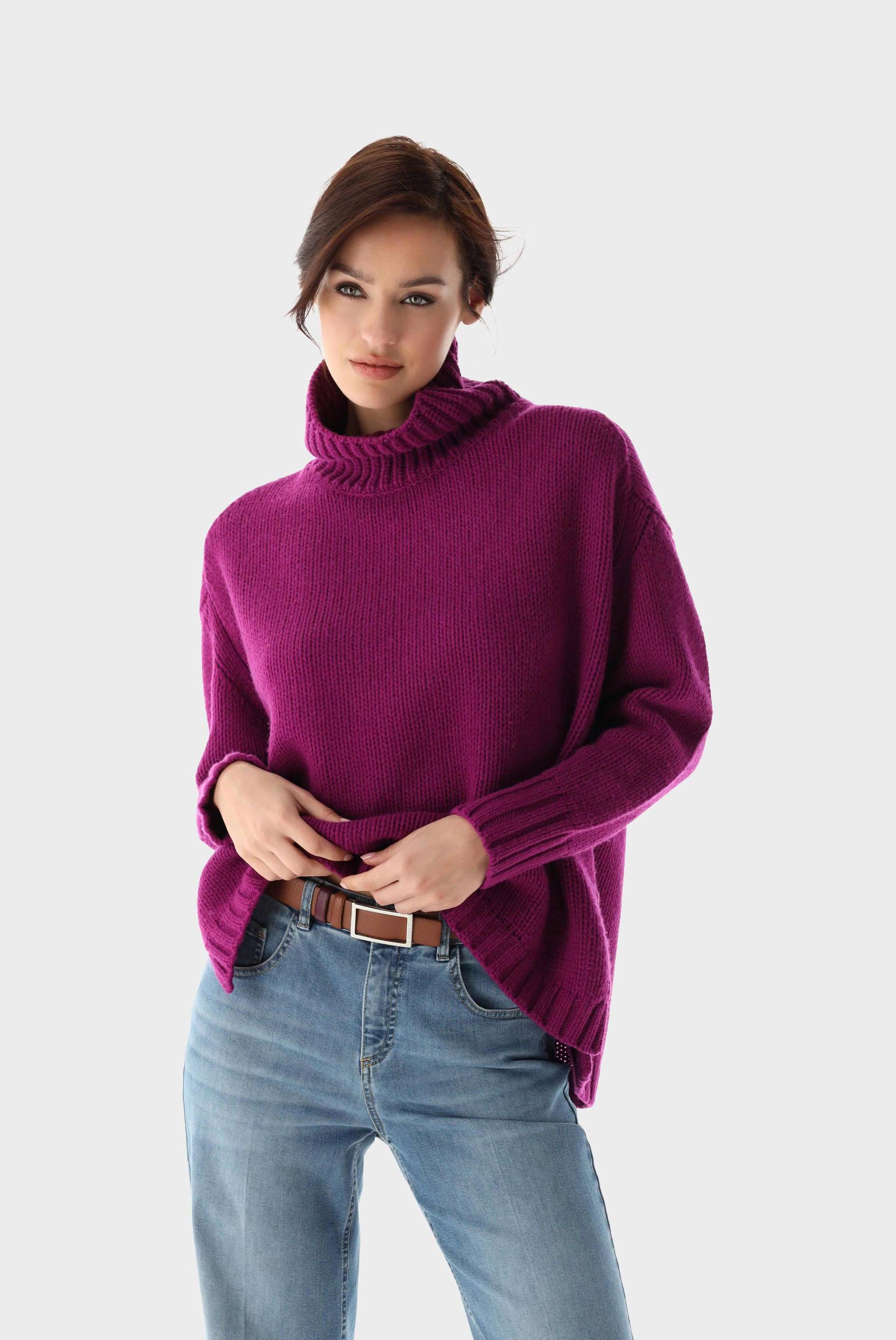 Oversized Rollkragenpullover mit Kaschmir von van Laack