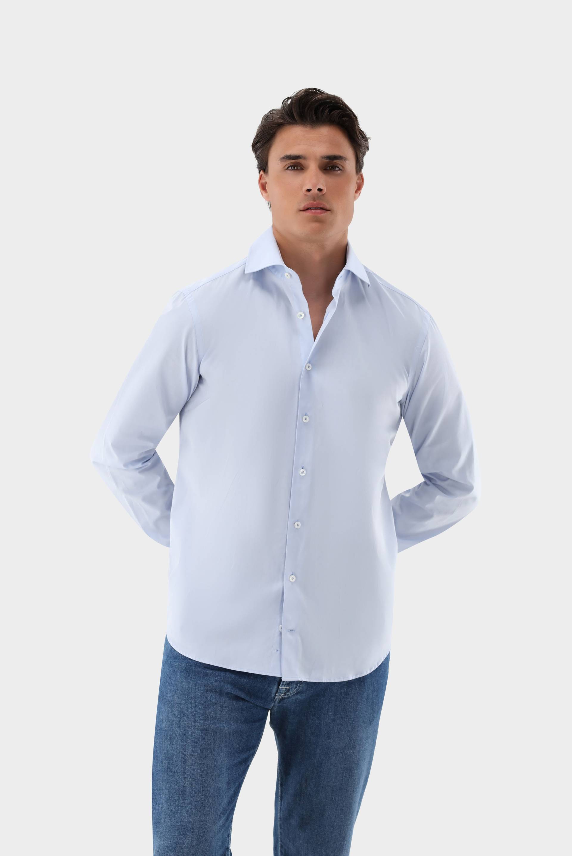 Popeline-Hemd Tailor Fit von van Laack