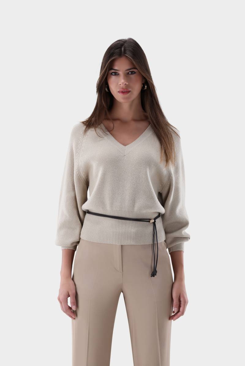 Pullover tailliert mit V-Ausschnitt von van Laack