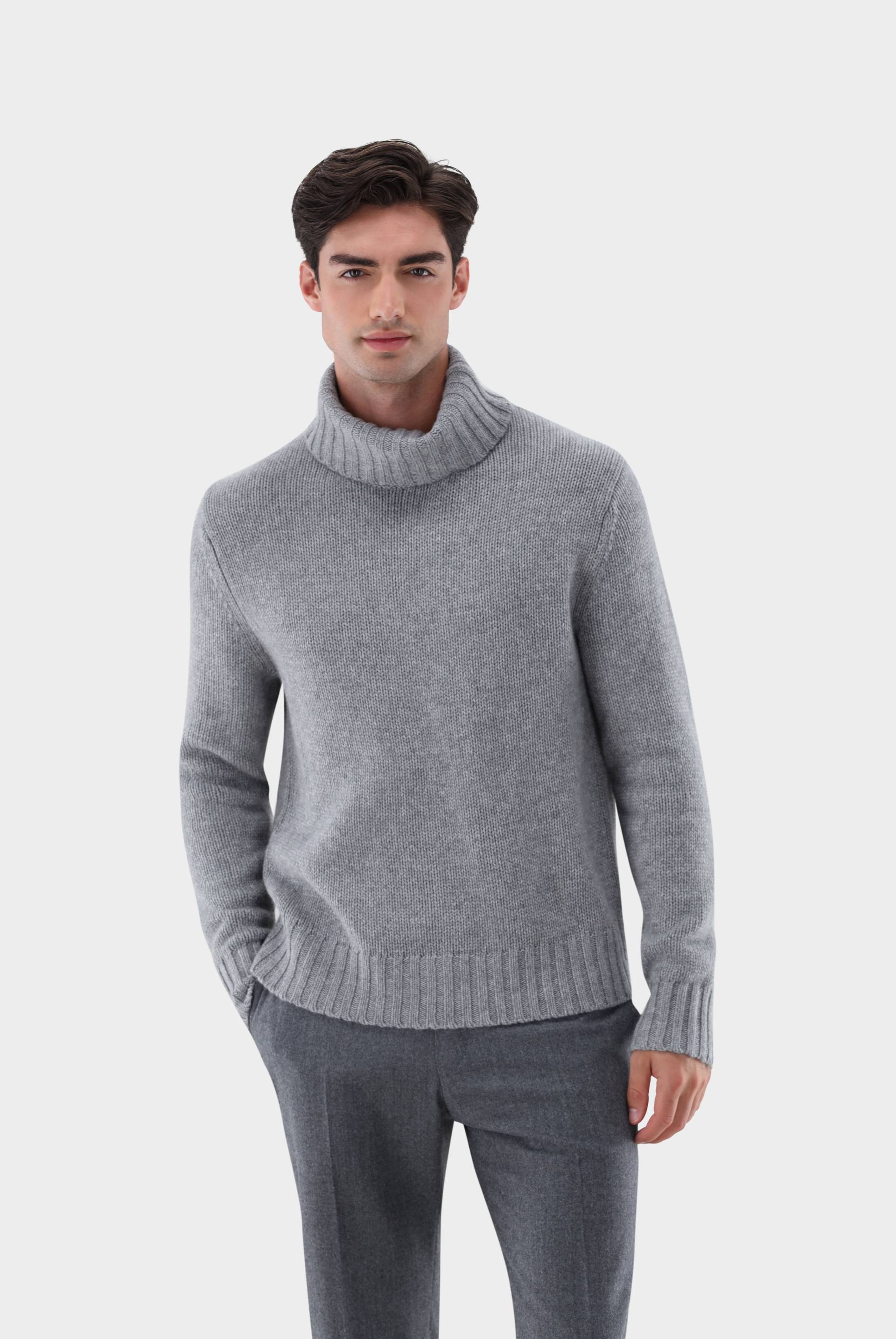 Rollkragenpullover aus Kaschmir von van Laack