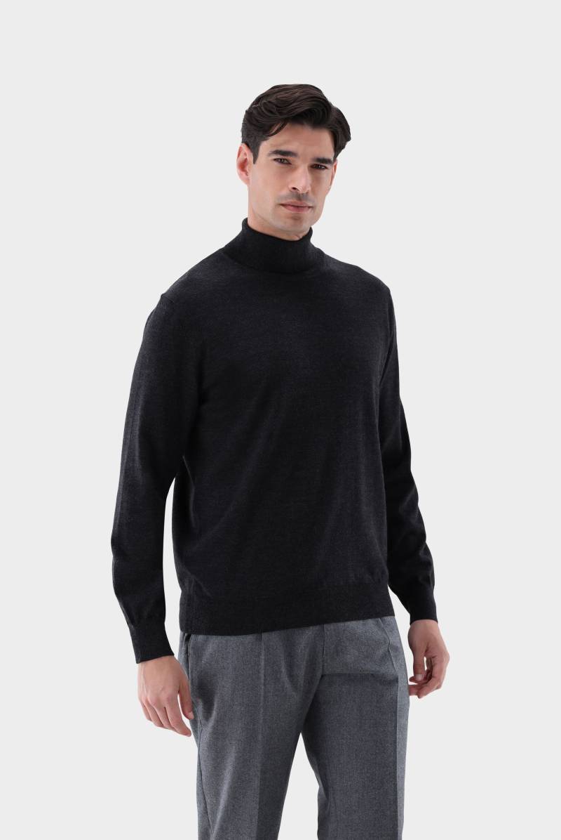Rollkragenpullover aus Merzerisierter Merinowolle von van Laack