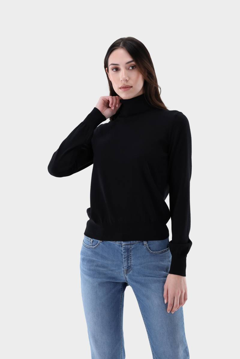 Rollkragenpullover aus Merzerisierter Merinowolle von van Laack