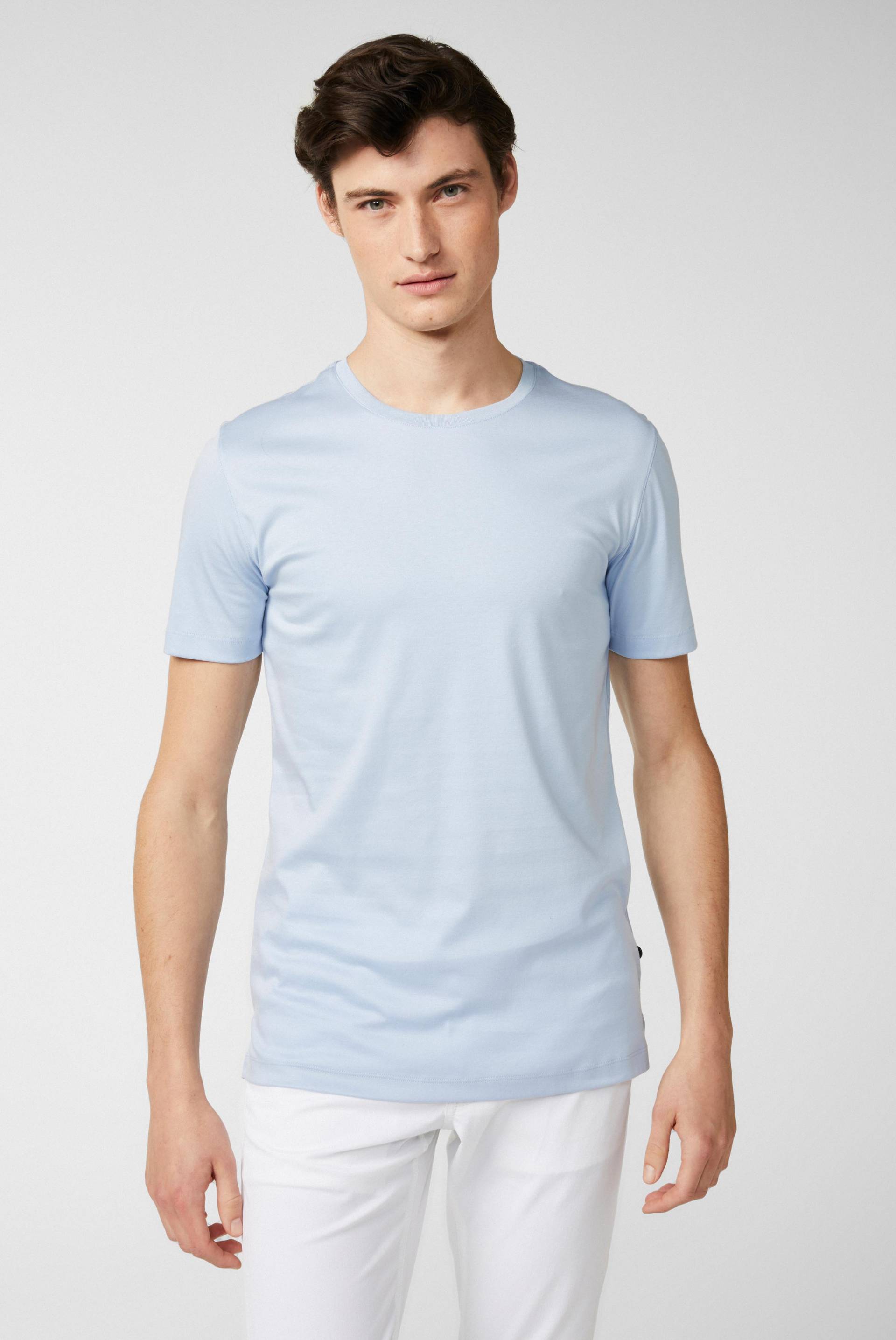 T-Shirt mit Rundhals Slim Fit von van Laack