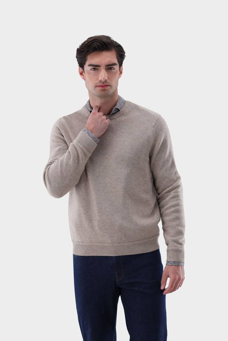 Rundhalspullover aus Kaschmir von van Laack