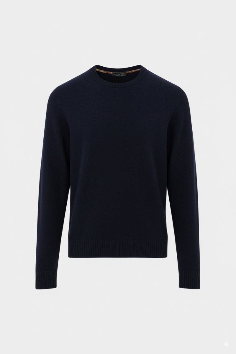 Rundhalspullover aus Kaschmir von van Laack