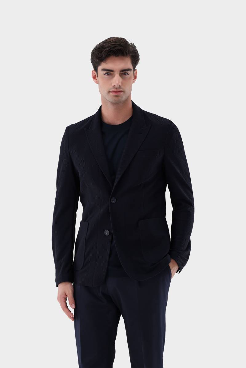 Sakko aus Funktionsmesh von van Laack