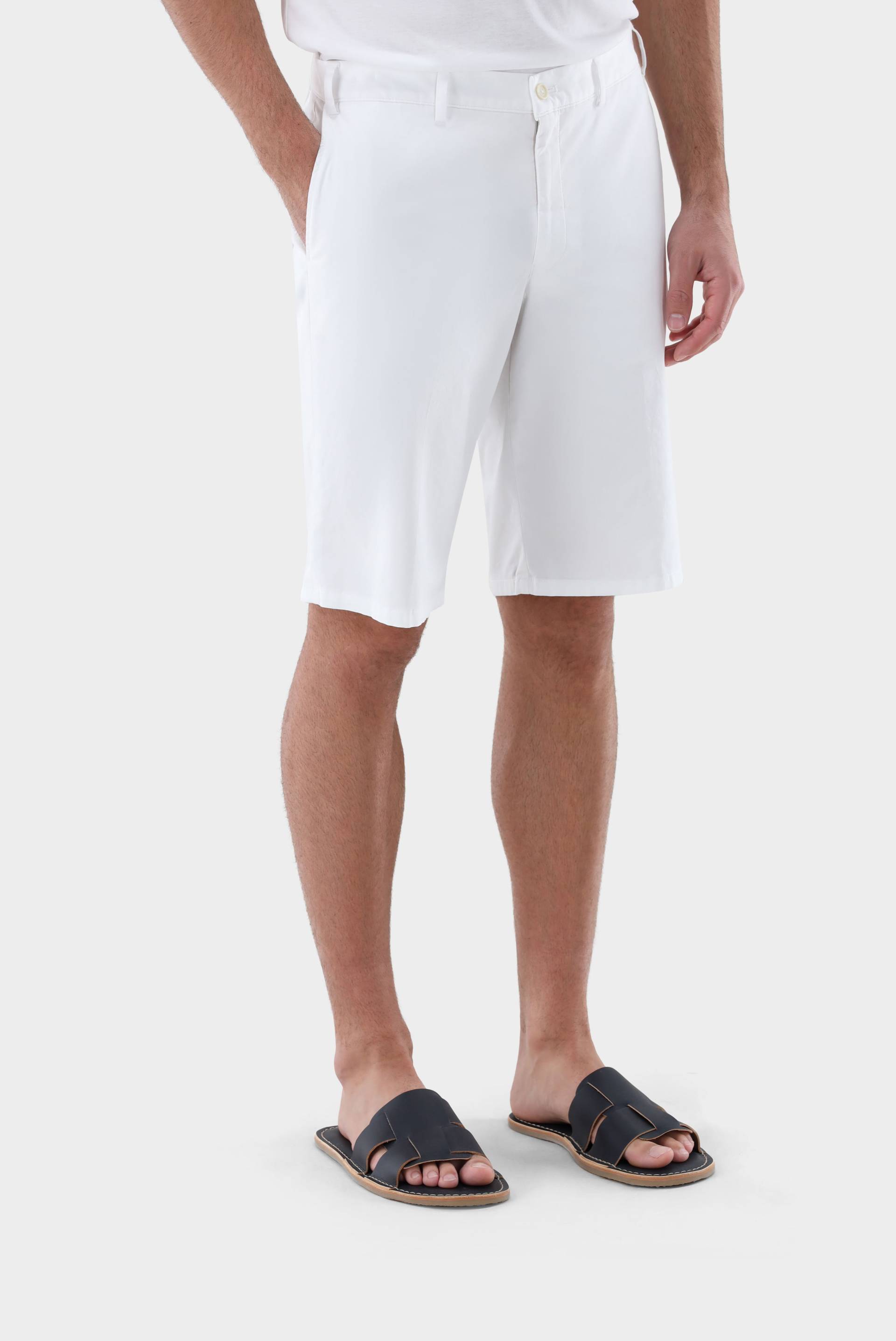 Shorts aus Baumwolle von van Laack