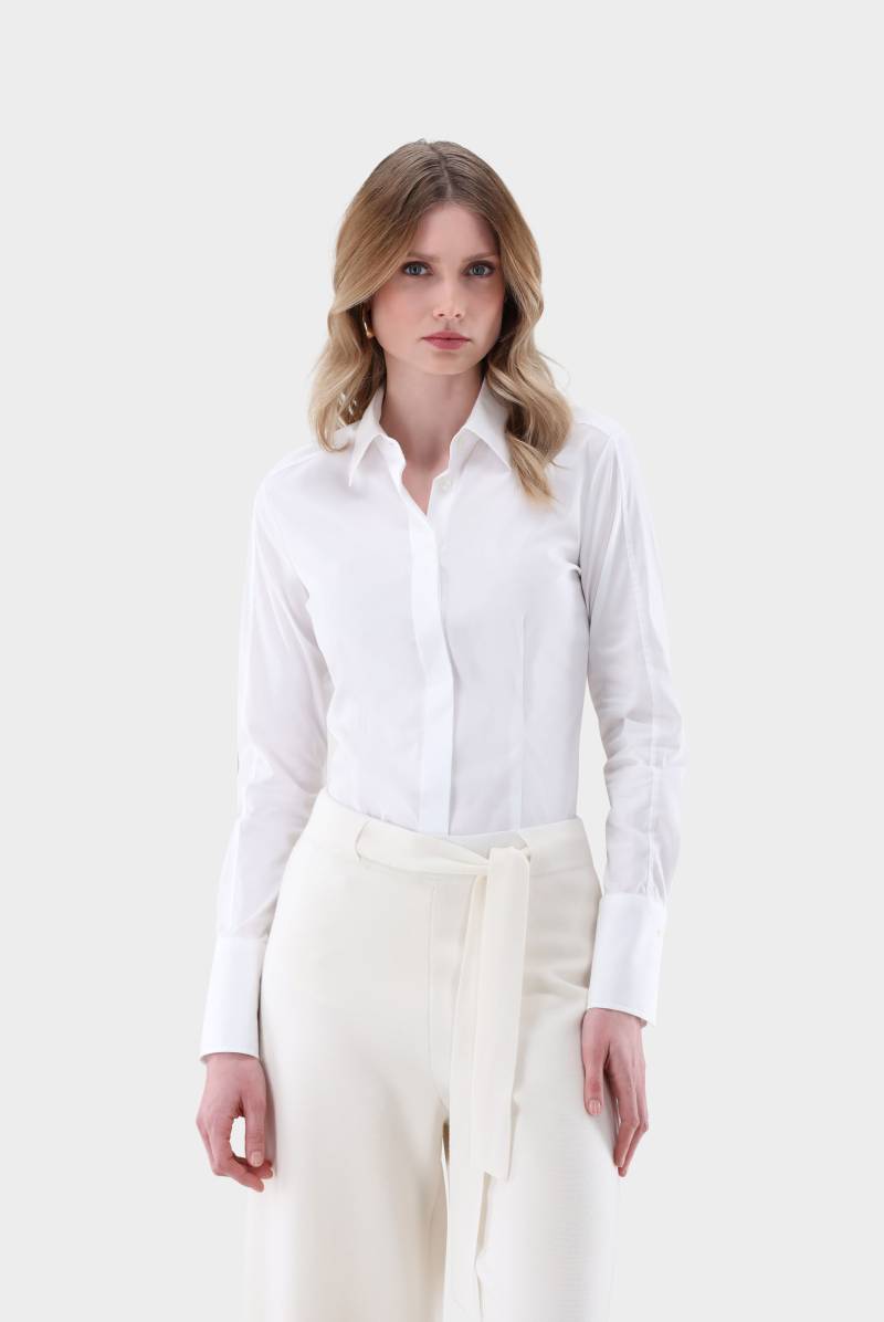 Slim Fit Hemdbluse mit Stretch von van Laack