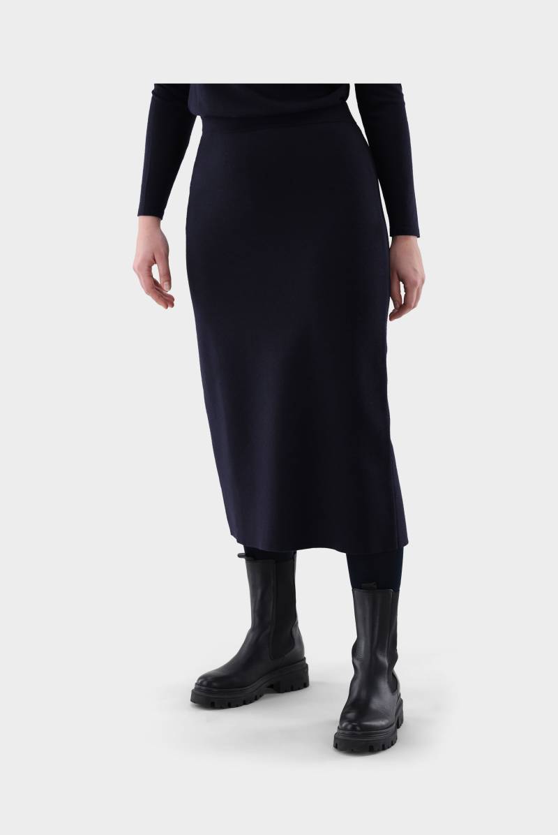 Rock aus Milano-Strick-Merinowolle von van Laack