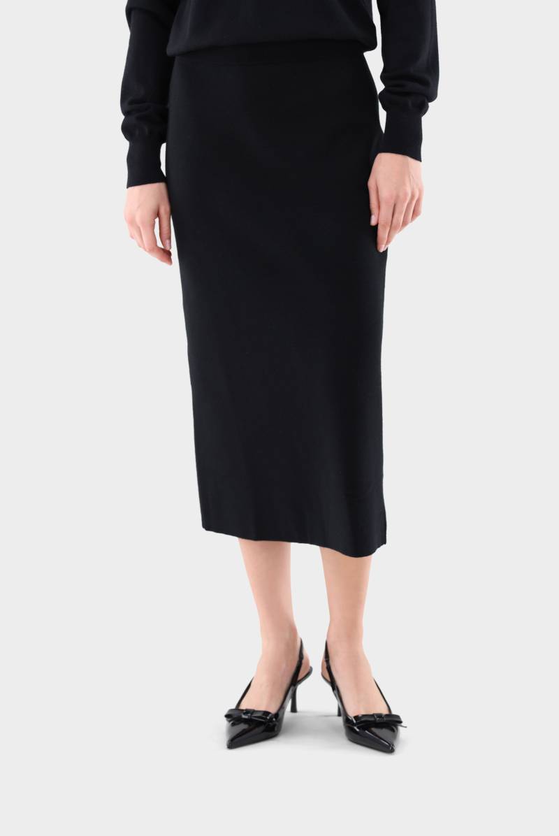 Rock aus Milano-Strick-Merinowolle von van Laack