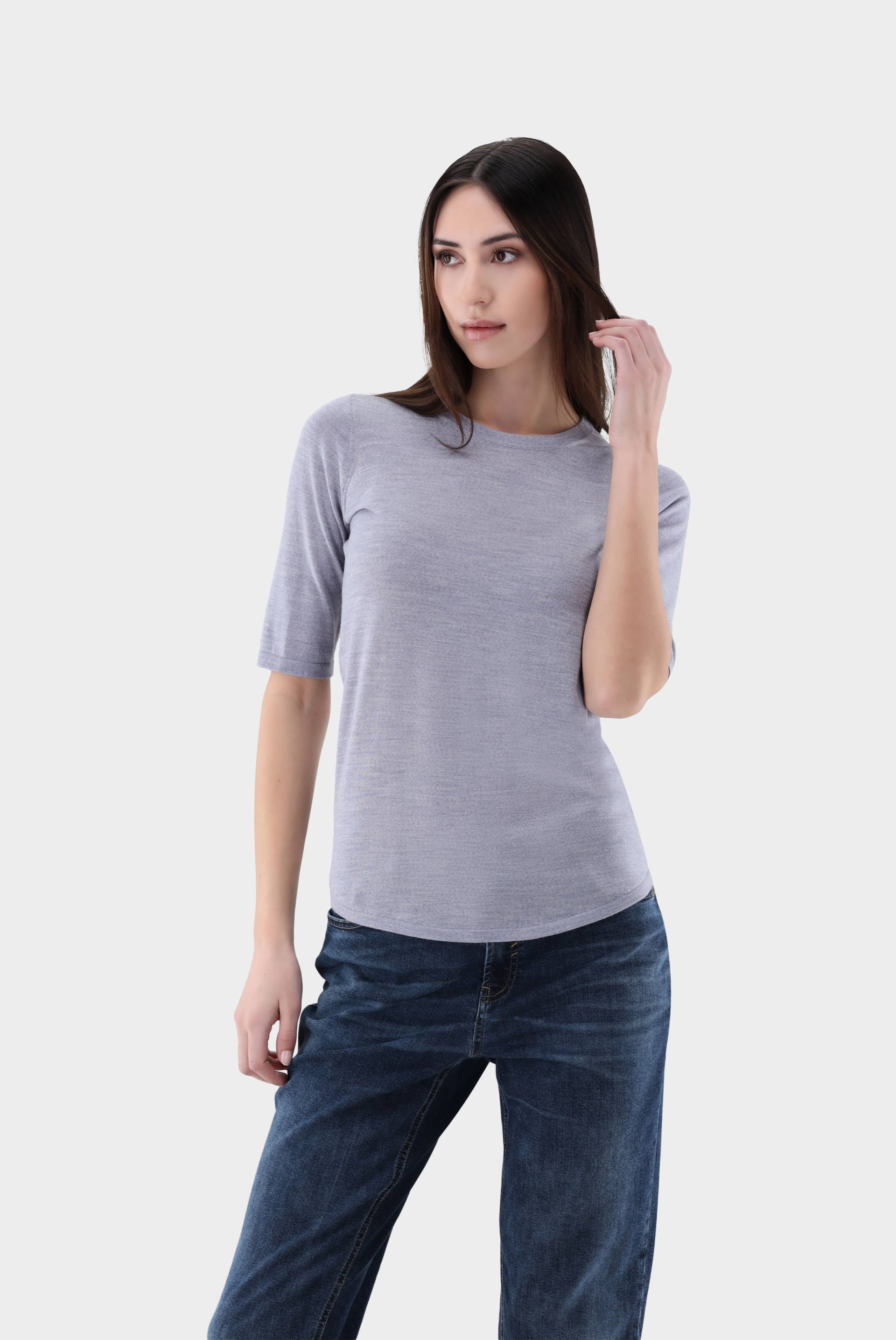 Strick T-Shirt aus ultrafeiner Merinowolle von van Laack