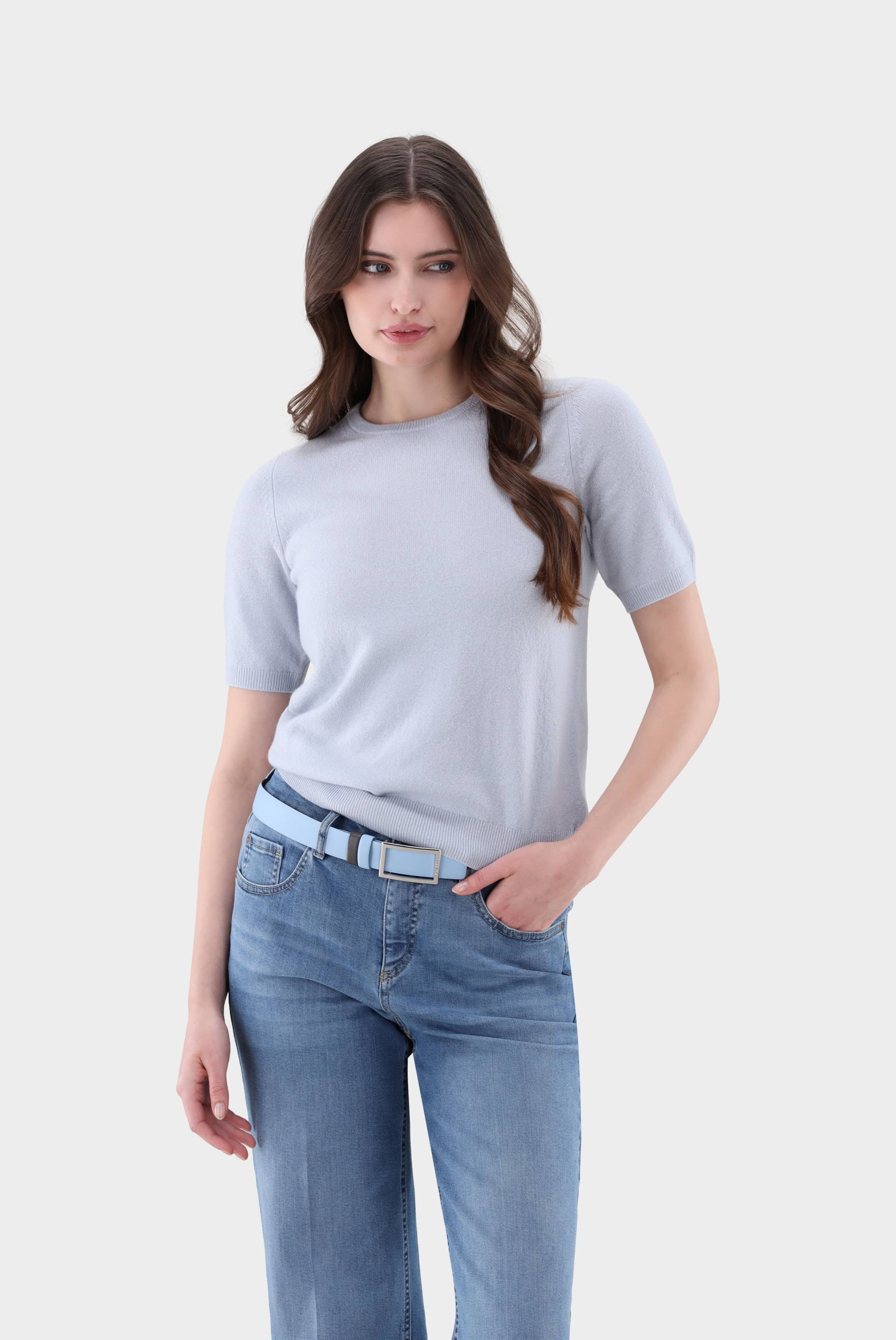 T-Shirt gestrickt aus Kaschmir T-Shirt gestrickt aus Kaschmir von van Laack