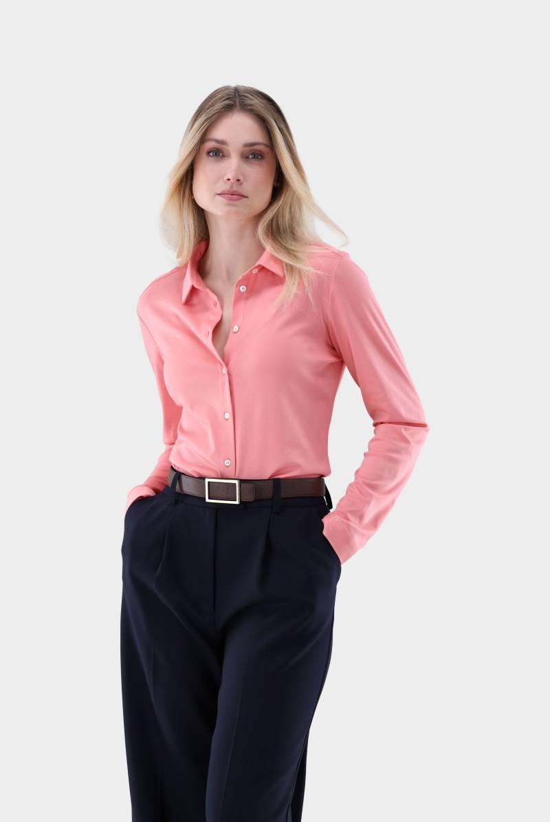 Hemdbluse aus Jersey Tailliert von van Laack