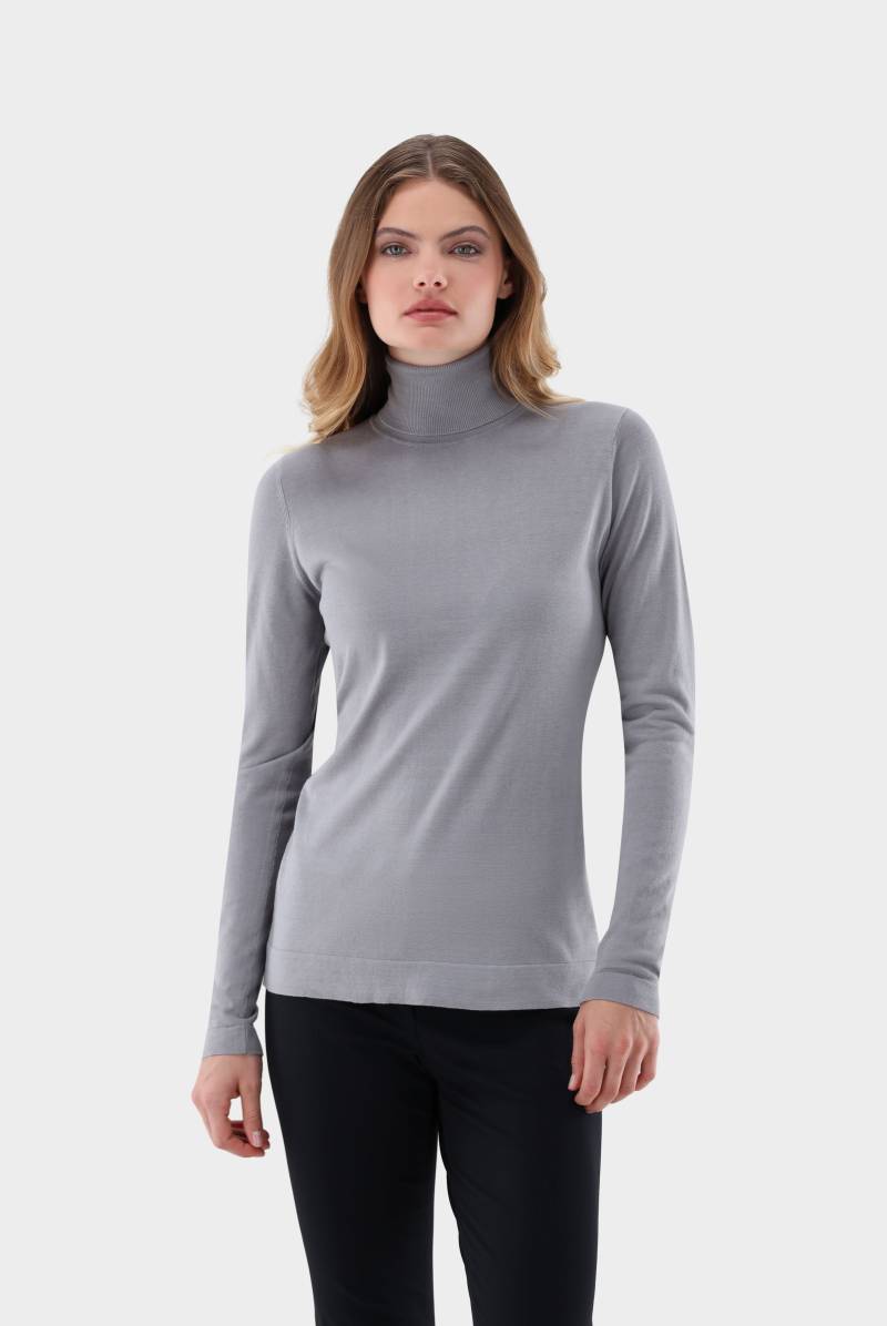 Taillierter Rollkragenpullover mit Seide von van Laack