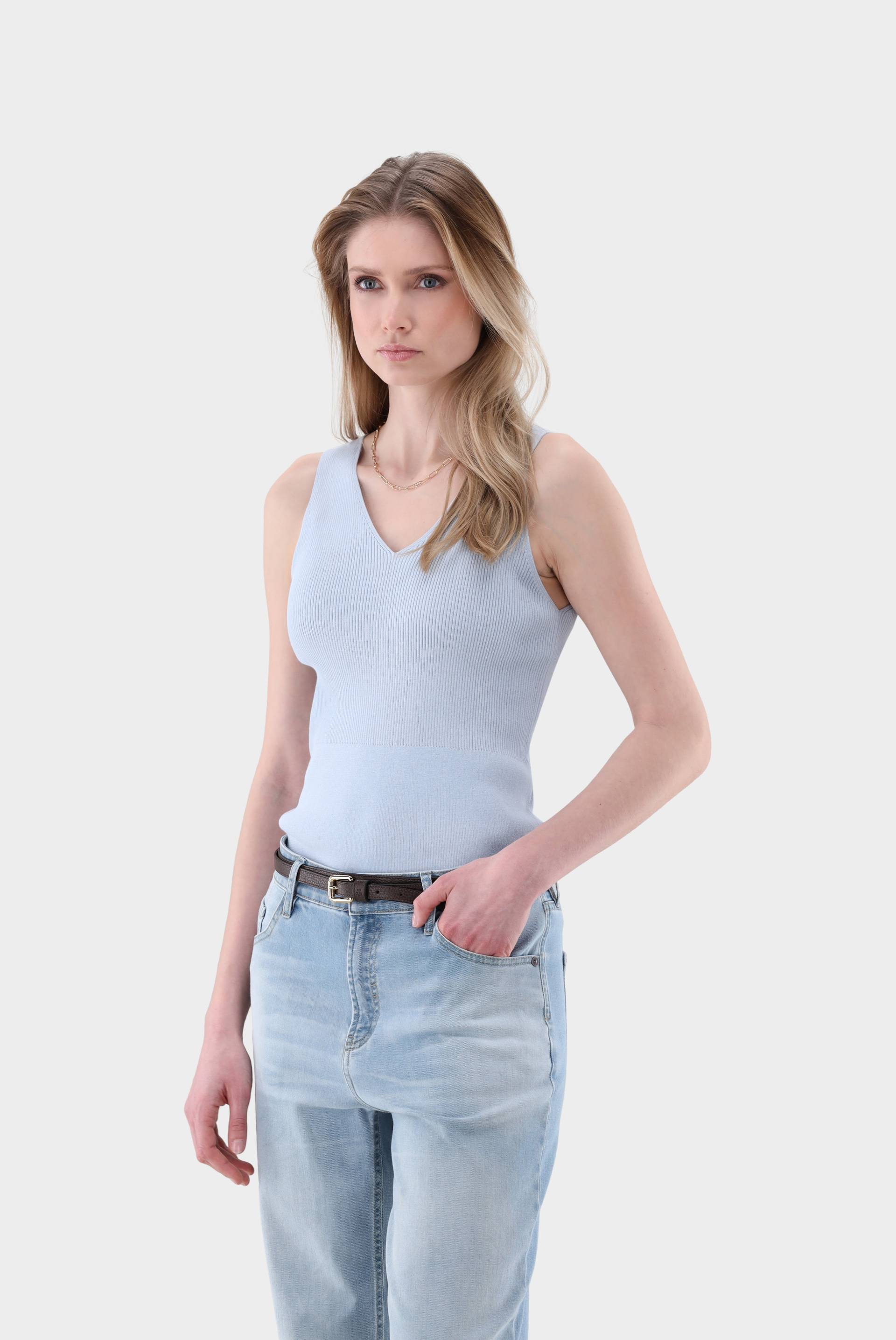 Tanktop aus Rippstrick von van Laack