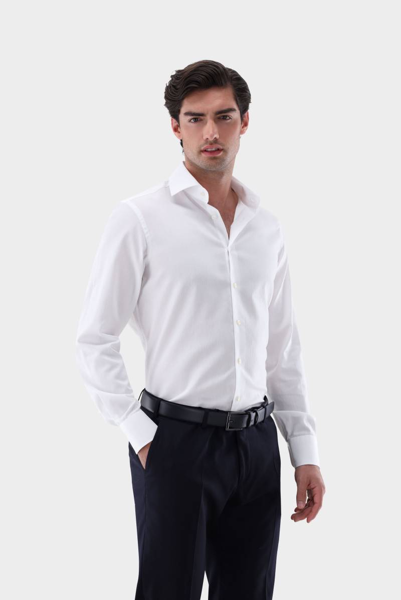 Tonal gestreiftes Businesshemd Tailor Fit von van Laack