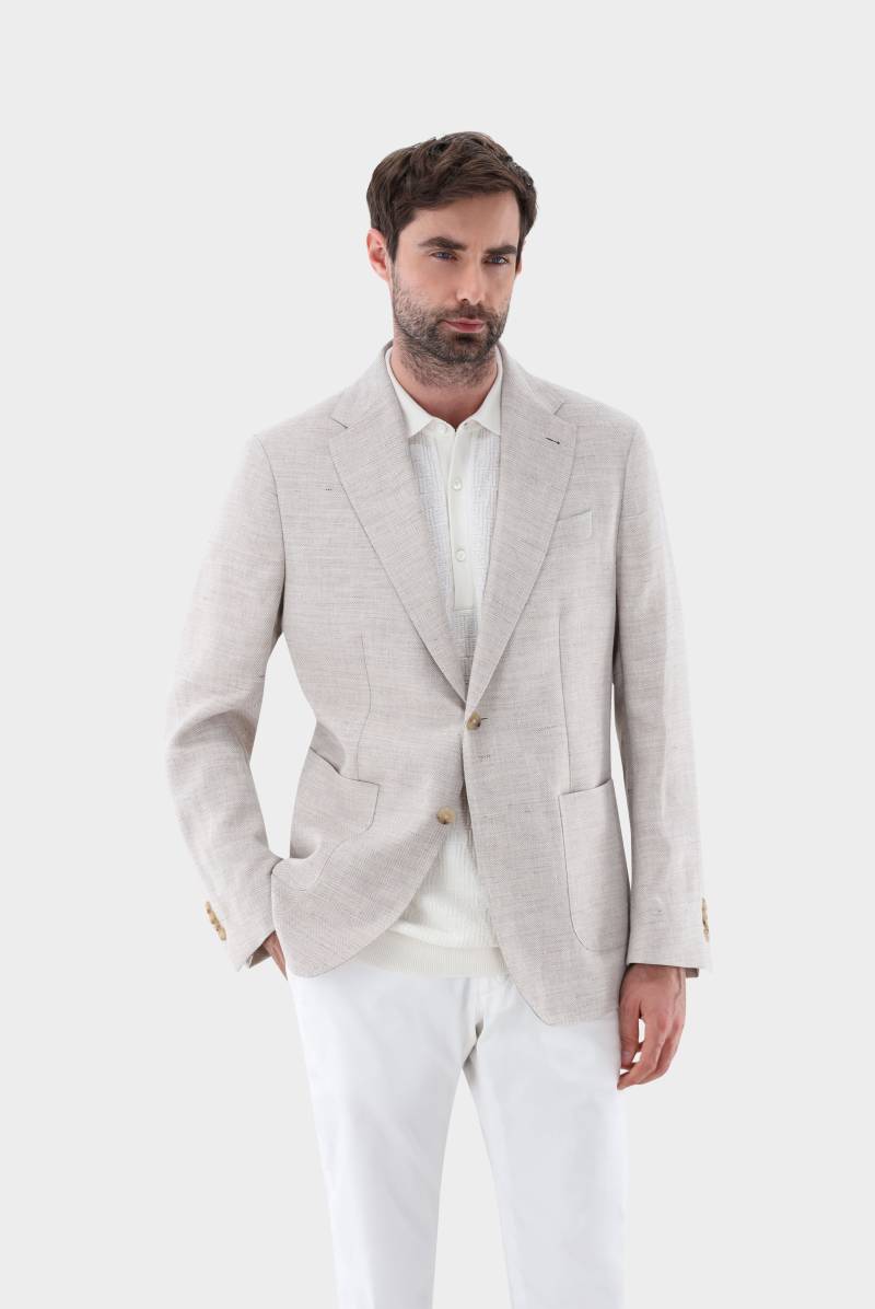 Ungefüttertes Sakko mit Leinen von van Laack