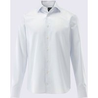 Van Laack Baumwollhemd in Vollzwirn-Qualität mit Kleinkaromuster, Tailor Fit in 38 von van Laack