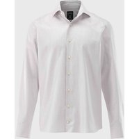 Van Laack Baumwollhemd in Vollzwirn-Qualität mit Kleinkaromuster, Tailor Fit in 42 von van Laack