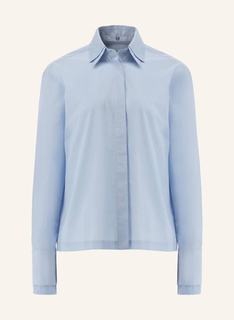 Van Laack Bluse Modern Fit blau von van Laack