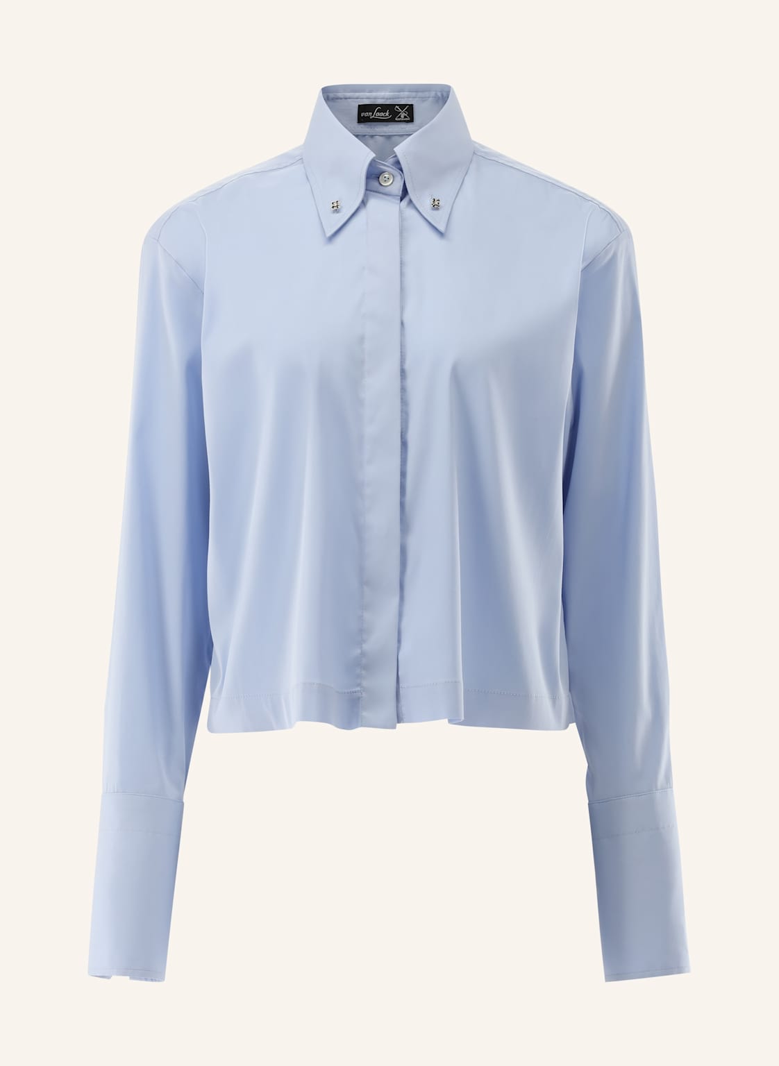 Van Laack Bluse Modern Fit blau von van Laack