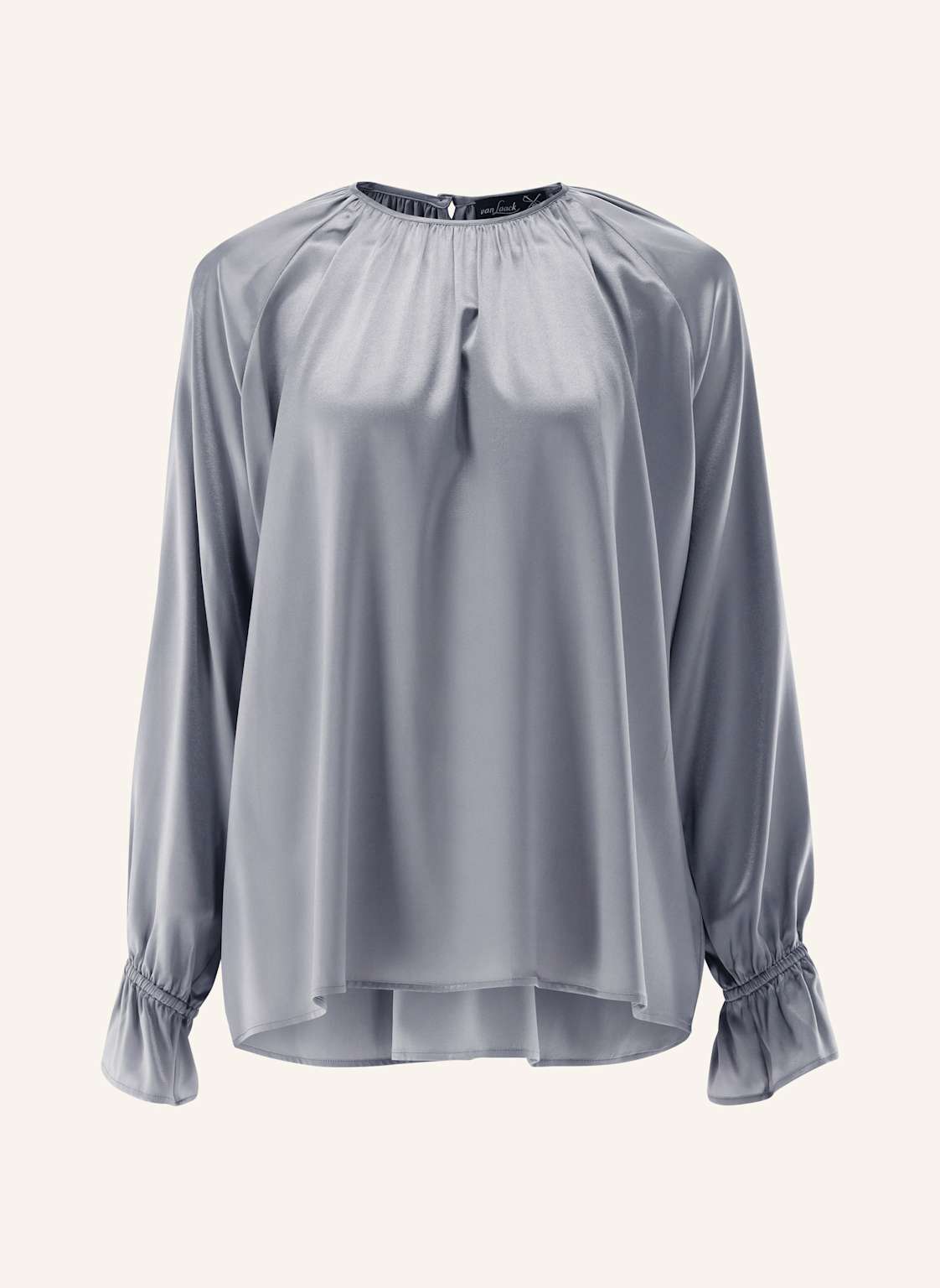 Van Laack Bluse Modern Fit grau von van Laack