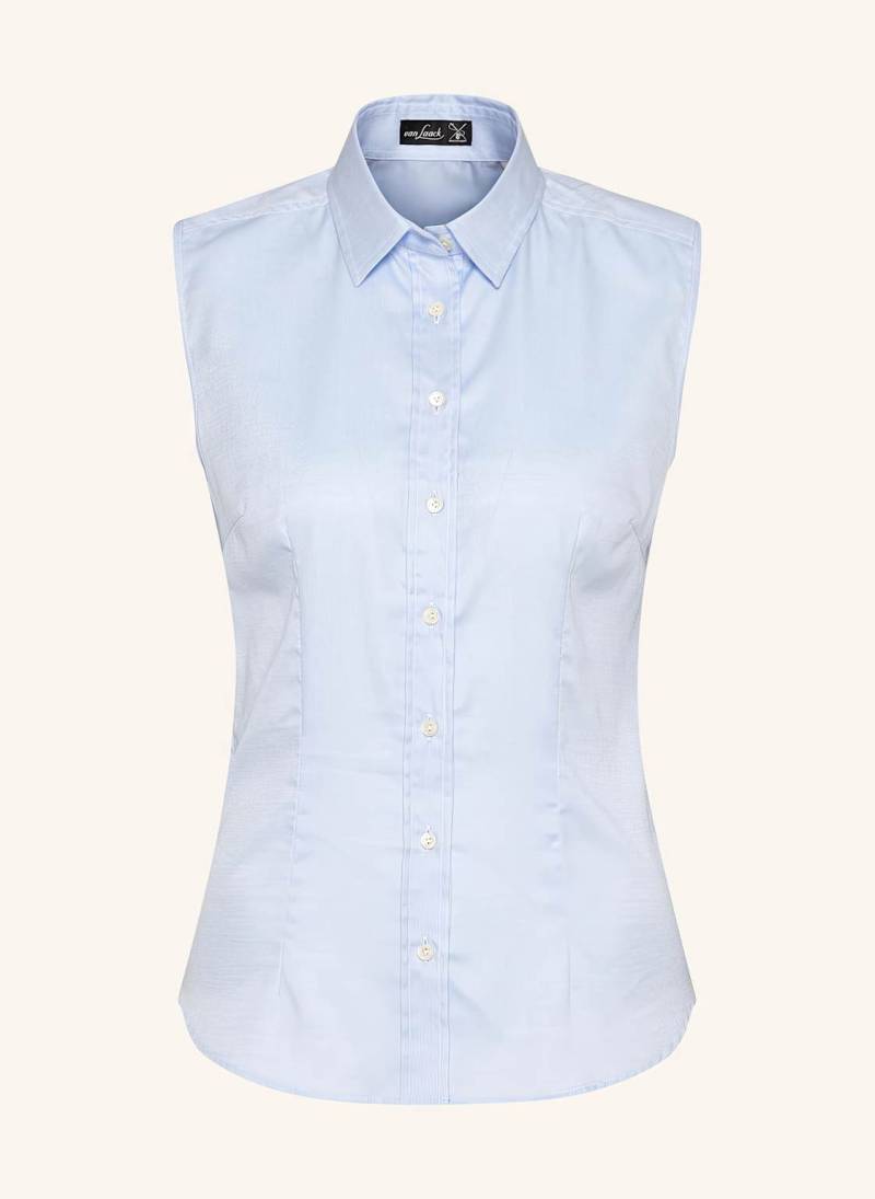 Van Laack Bluse Slim Fit blau von van Laack