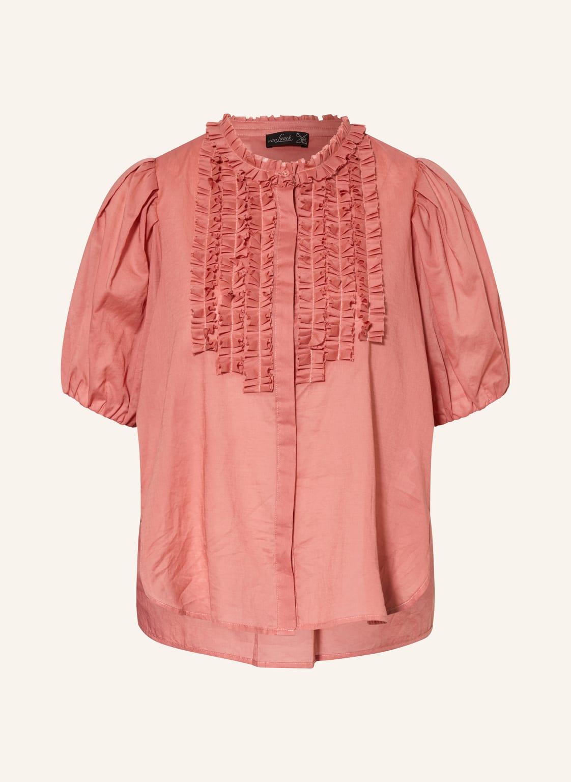 Van Laack Bluse Vl-Teona-Xx Mit Rüschen rot von van Laack