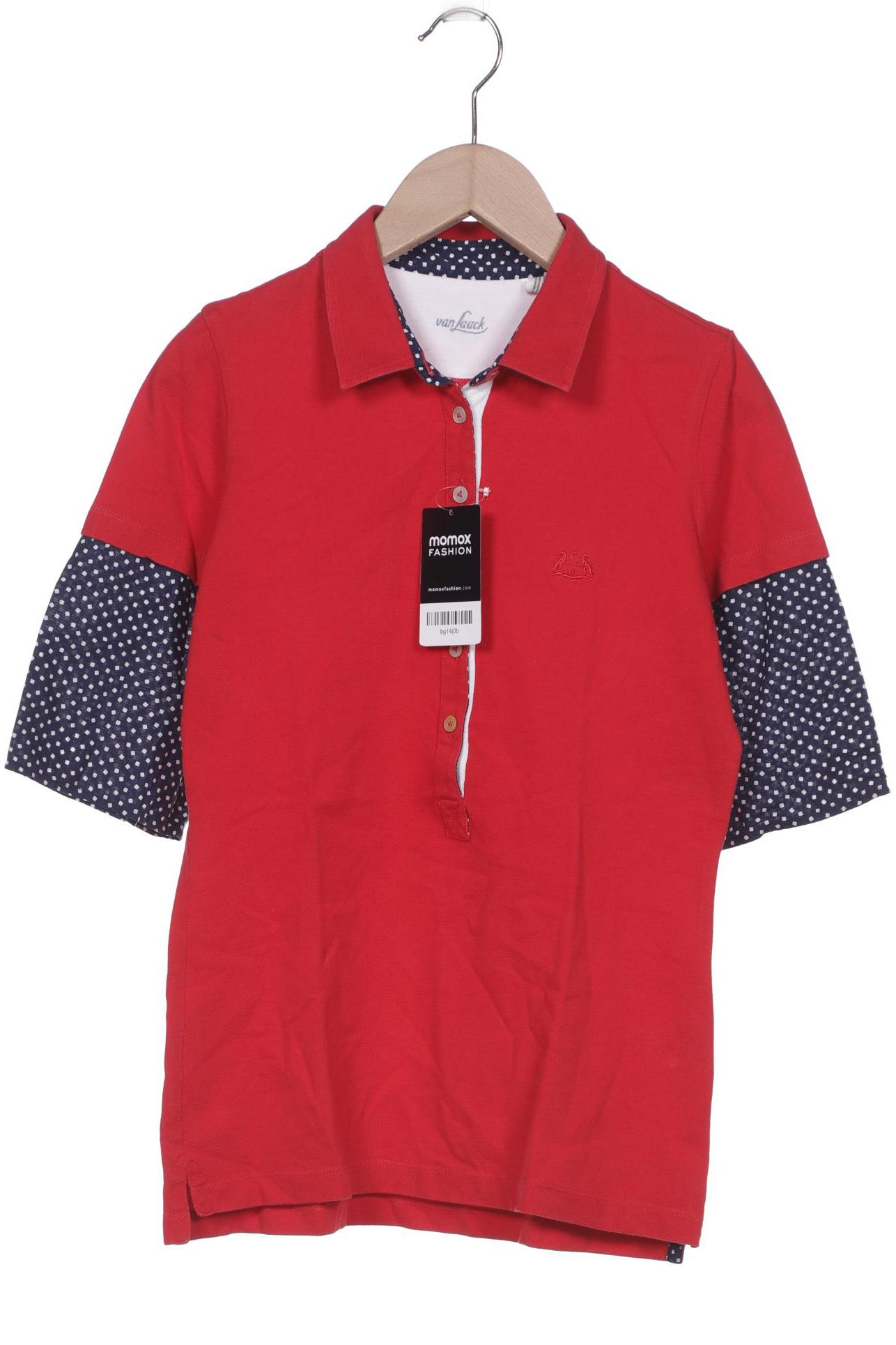 Van Laack Damen Poloshirt, rot von van Laack