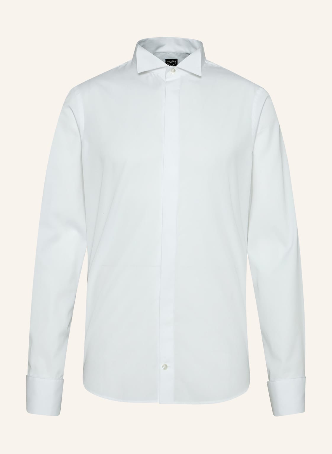 Van Laack Hemd Slim Fit Langer Ärmel Smoking Kläppchenkragen weiss von van Laack