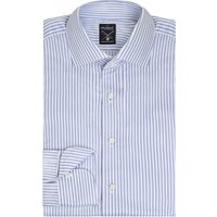 Van Laack Hemd aus leichtem Baumwoll-Twill mit Streifen, Tailor Fit in 42 von van Laack