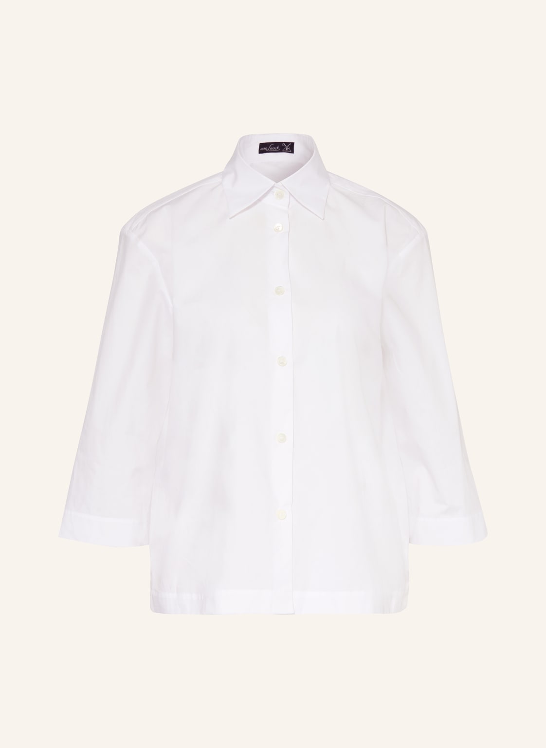 Van Laack Hemdbluse Vl-Banisi-Xx Mit 3/4-Arm weiss von van Laack