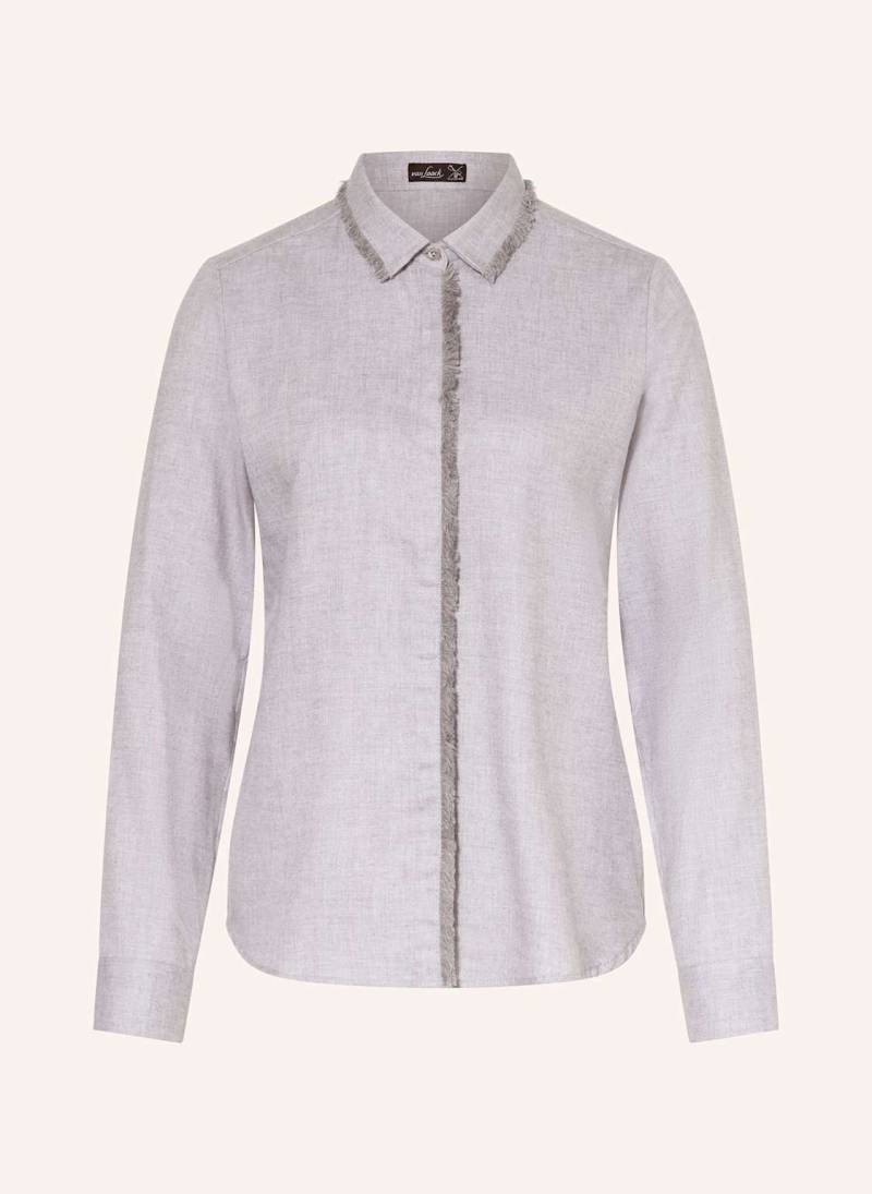 Van Laack Hemdbluse Vl-Leni-Svkn Aus Flanell grau von van Laack