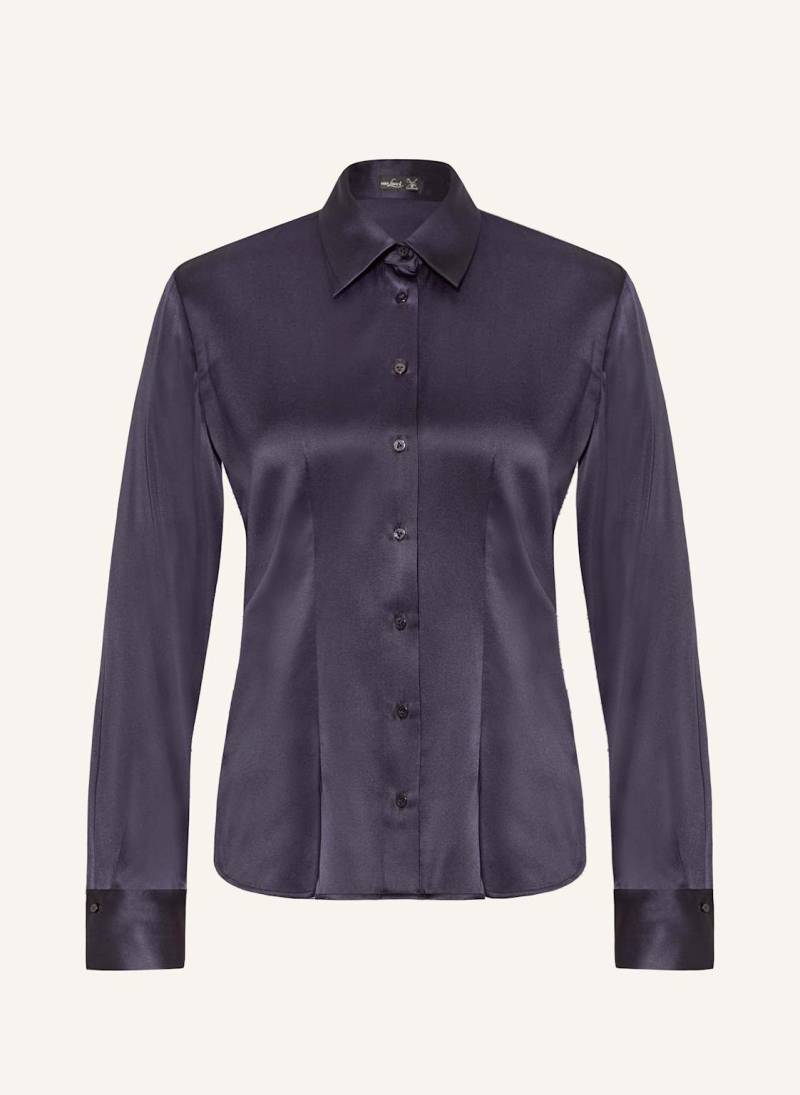 Van Laack Hemdbluse Vl-Uliz-Xx Aus Seide blau von van Laack