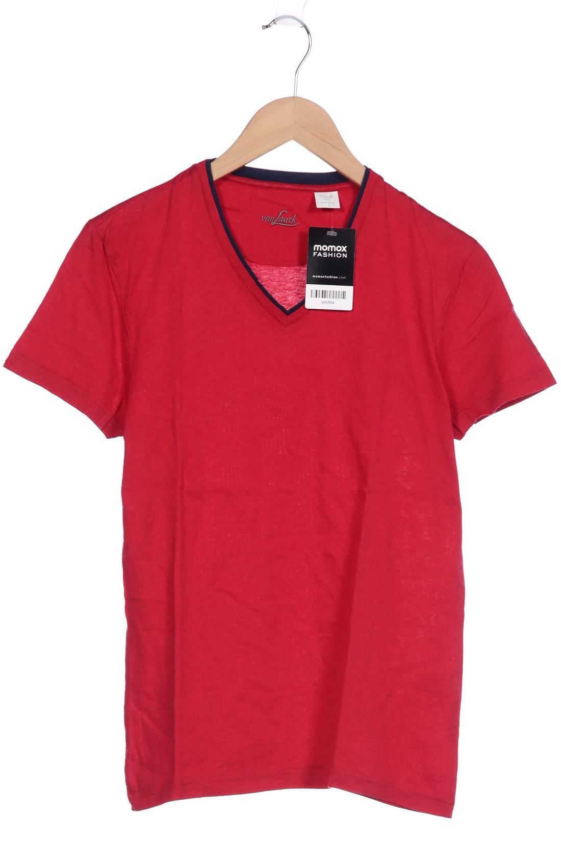 Van Laack Herren T-Shirt, rot von van Laack