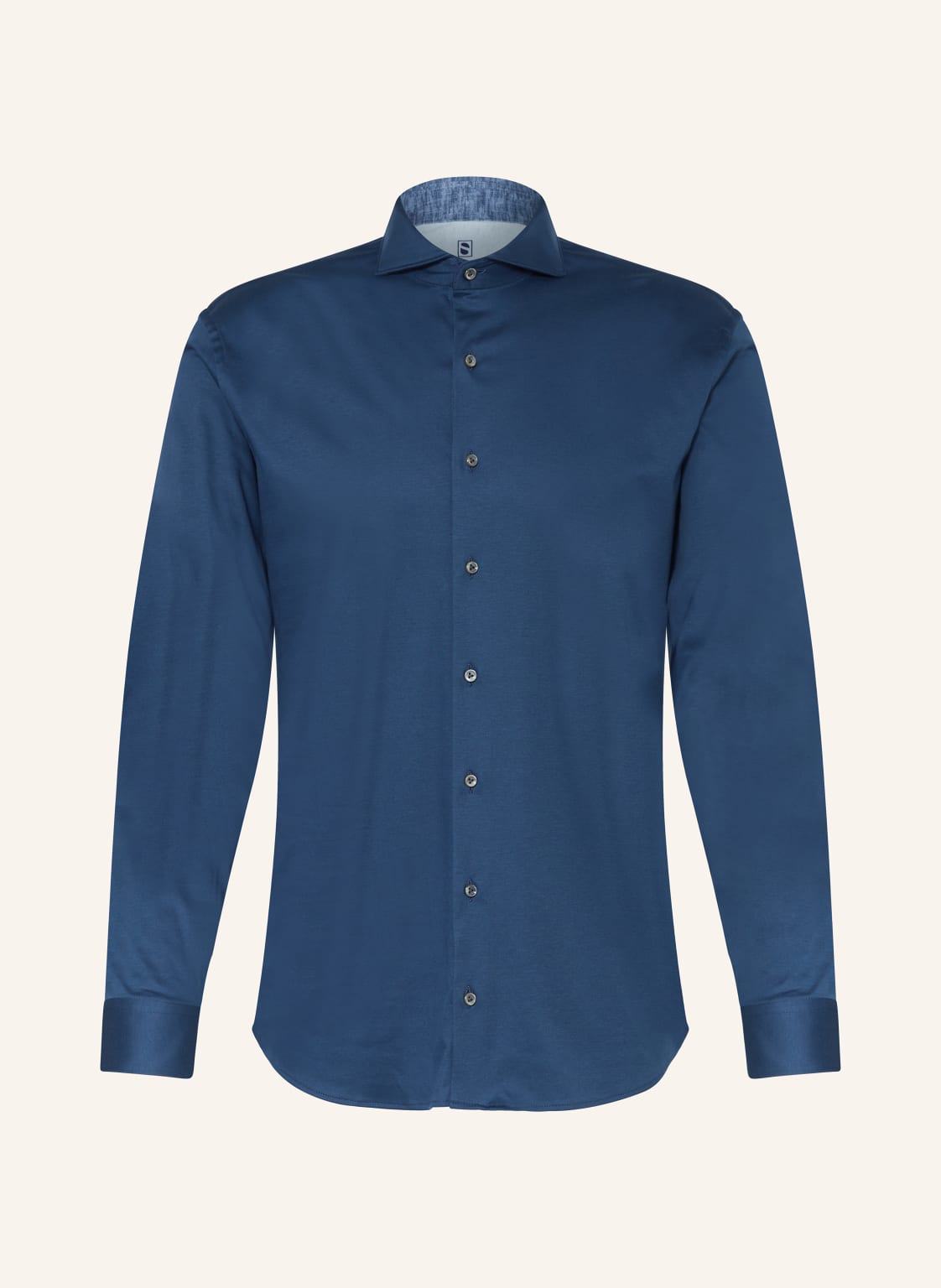 Van Laack Jerseyhemd Tailor Fit blau von van Laack