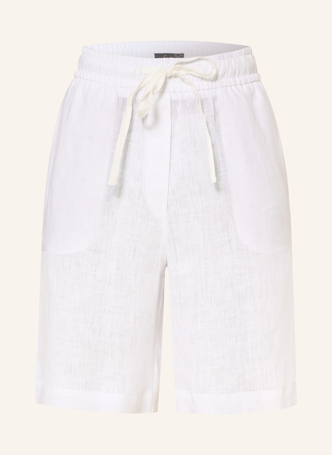 Van Laack Leinenshorts Vl-Heleas-Br weiss von van Laack