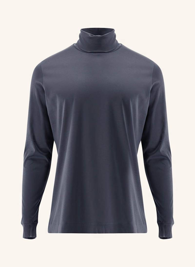 Van Laack Longsleeves Polo grau von van Laack
