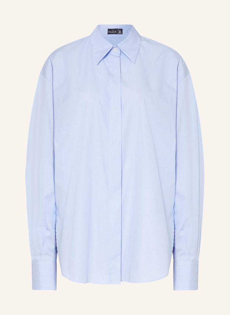 Van Laack Oversized-Hemdbluse Vl-Odila-Sv blau von van Laack
