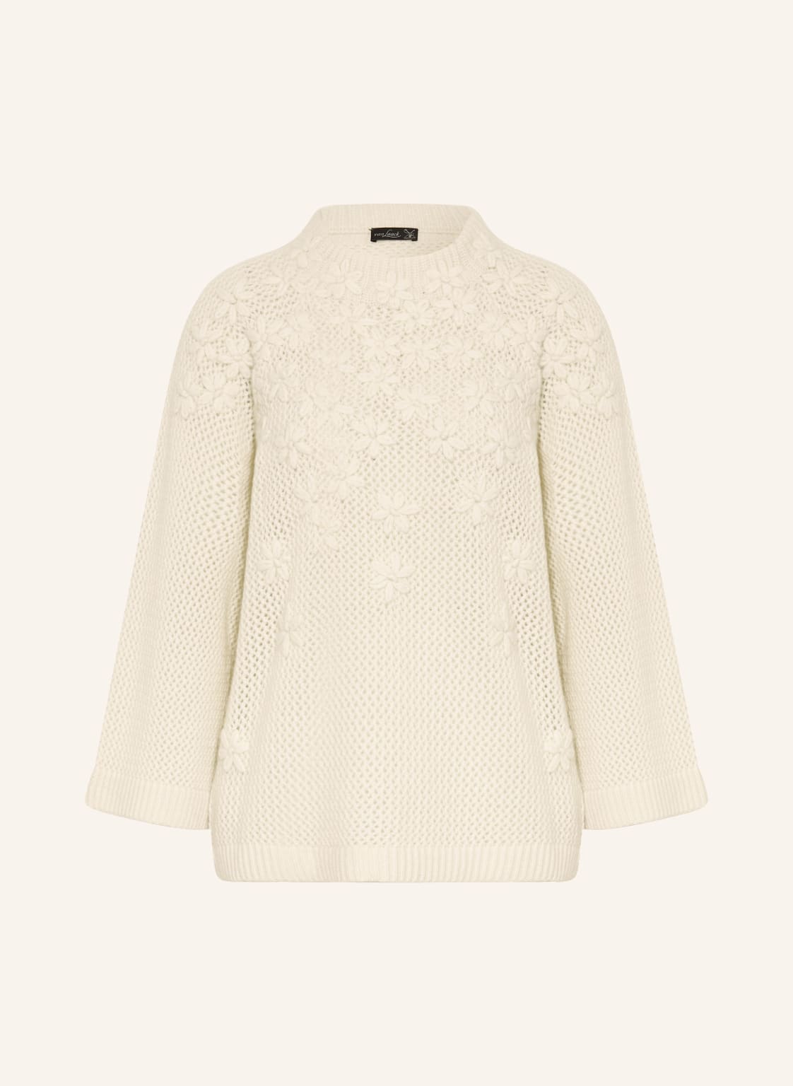 Van Laack Pullover Mit 3/4-Arm weiss von van Laack